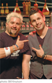 Guy Fieri and Ryan Scott
